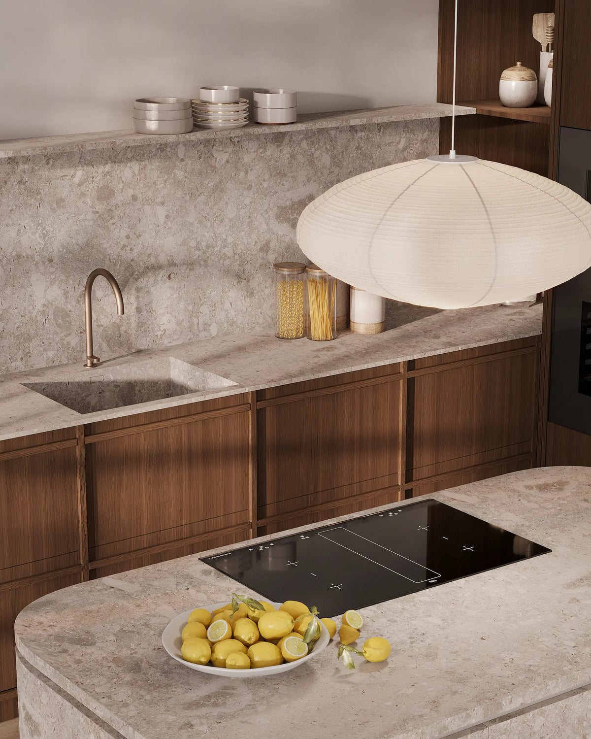 The Grounded Japandi Kitchen