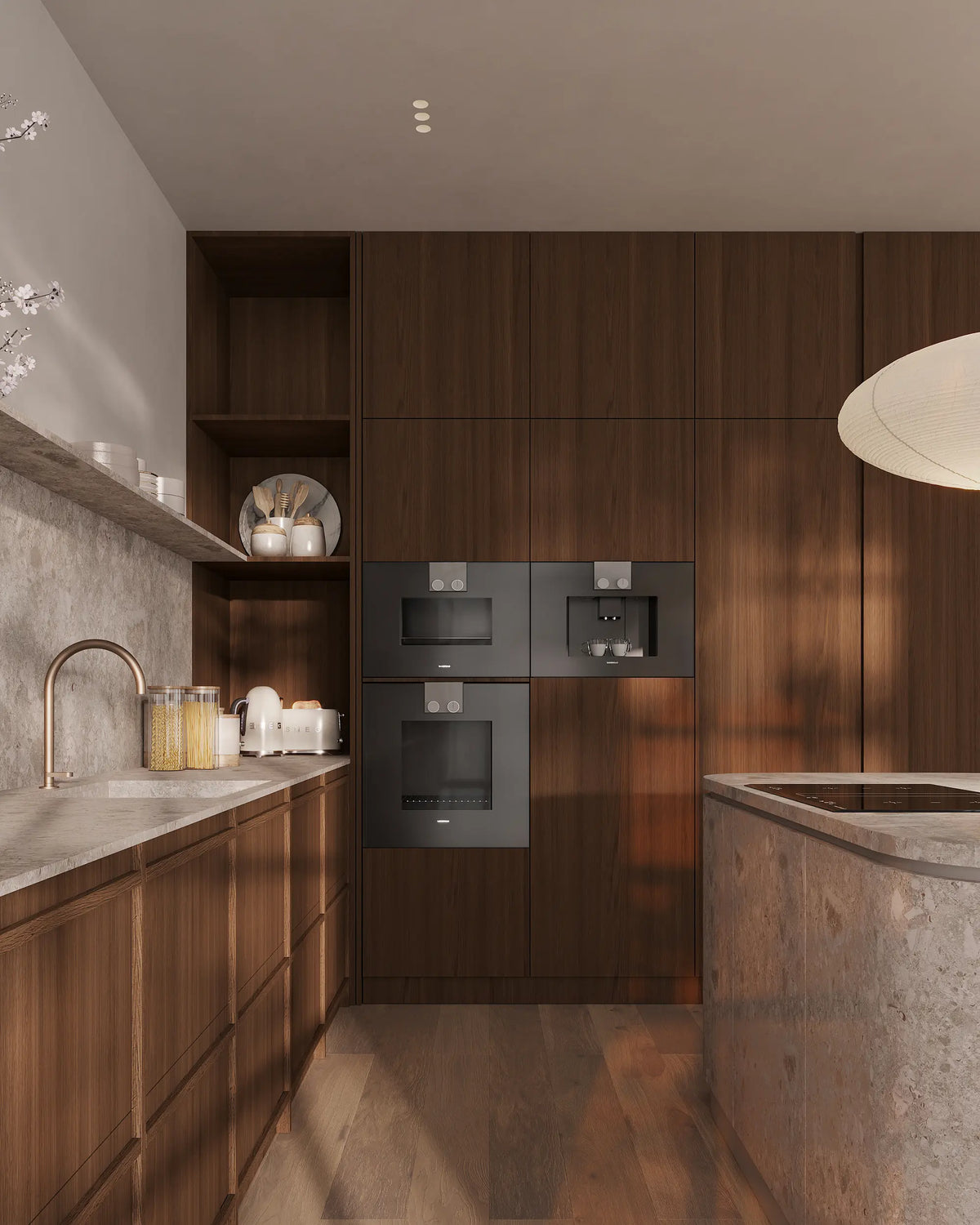 The Grounded Japandi Kitchen