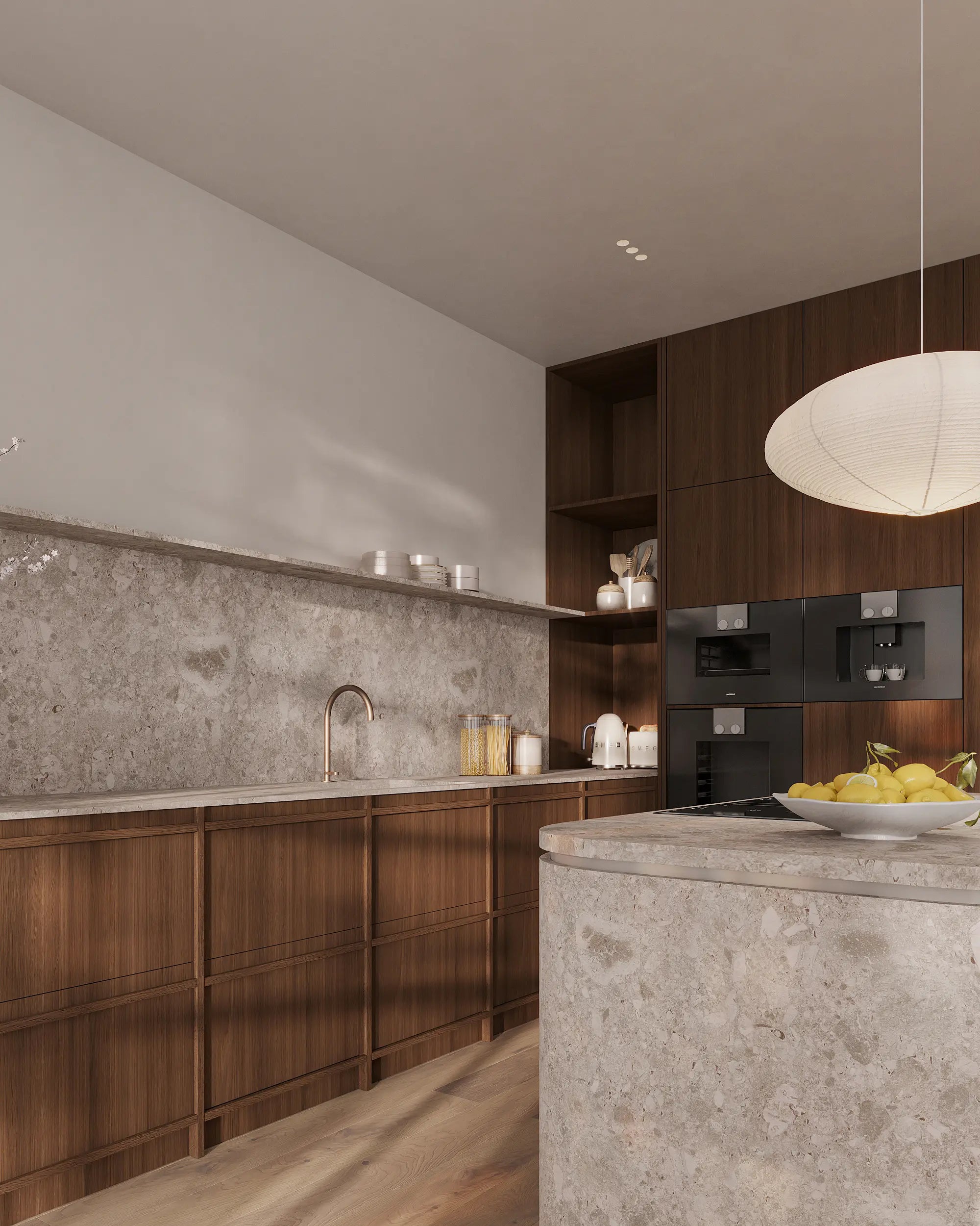 The Grounded Japandi Kitchen