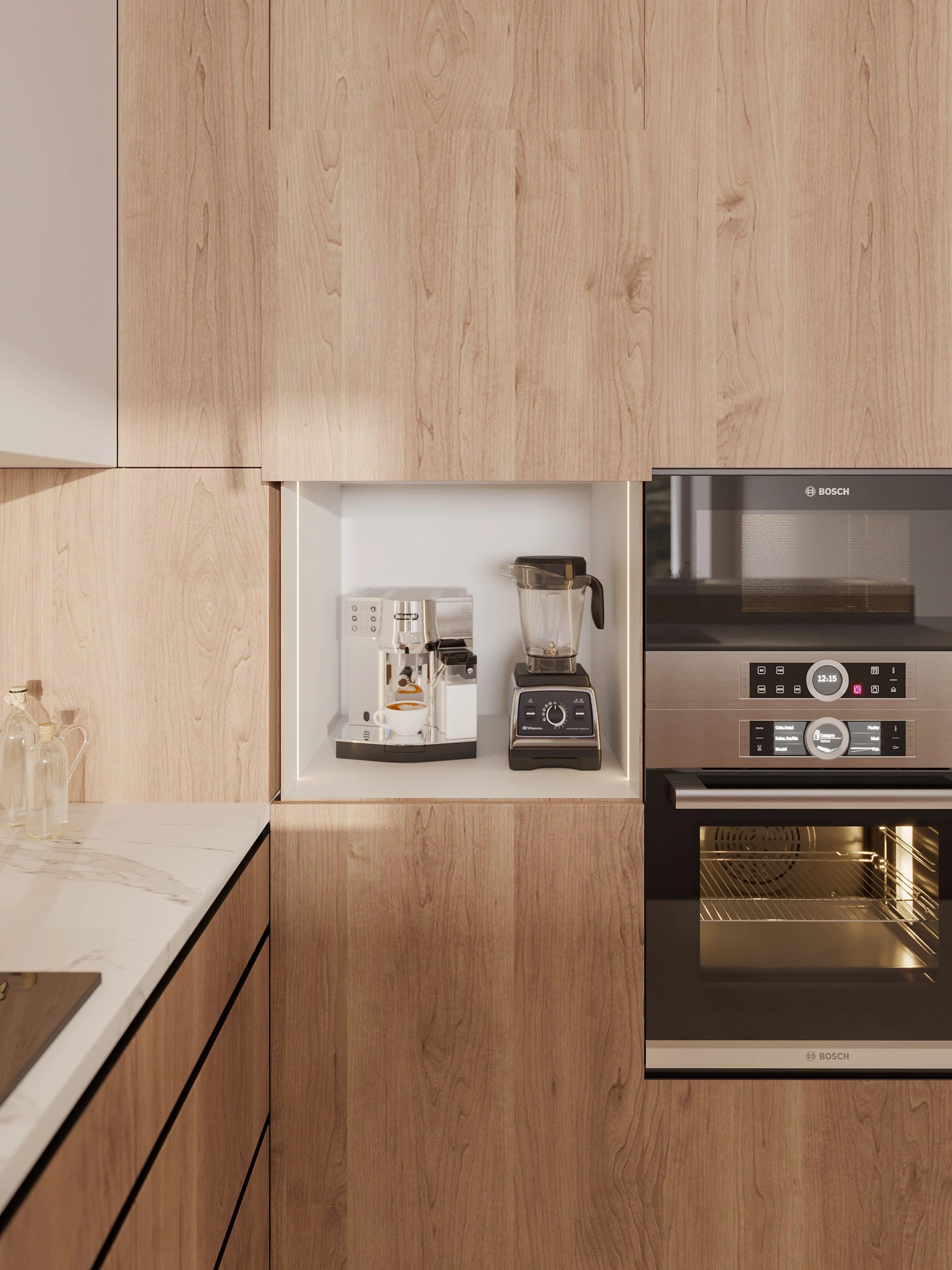 The Light Oak Loft Kitchen