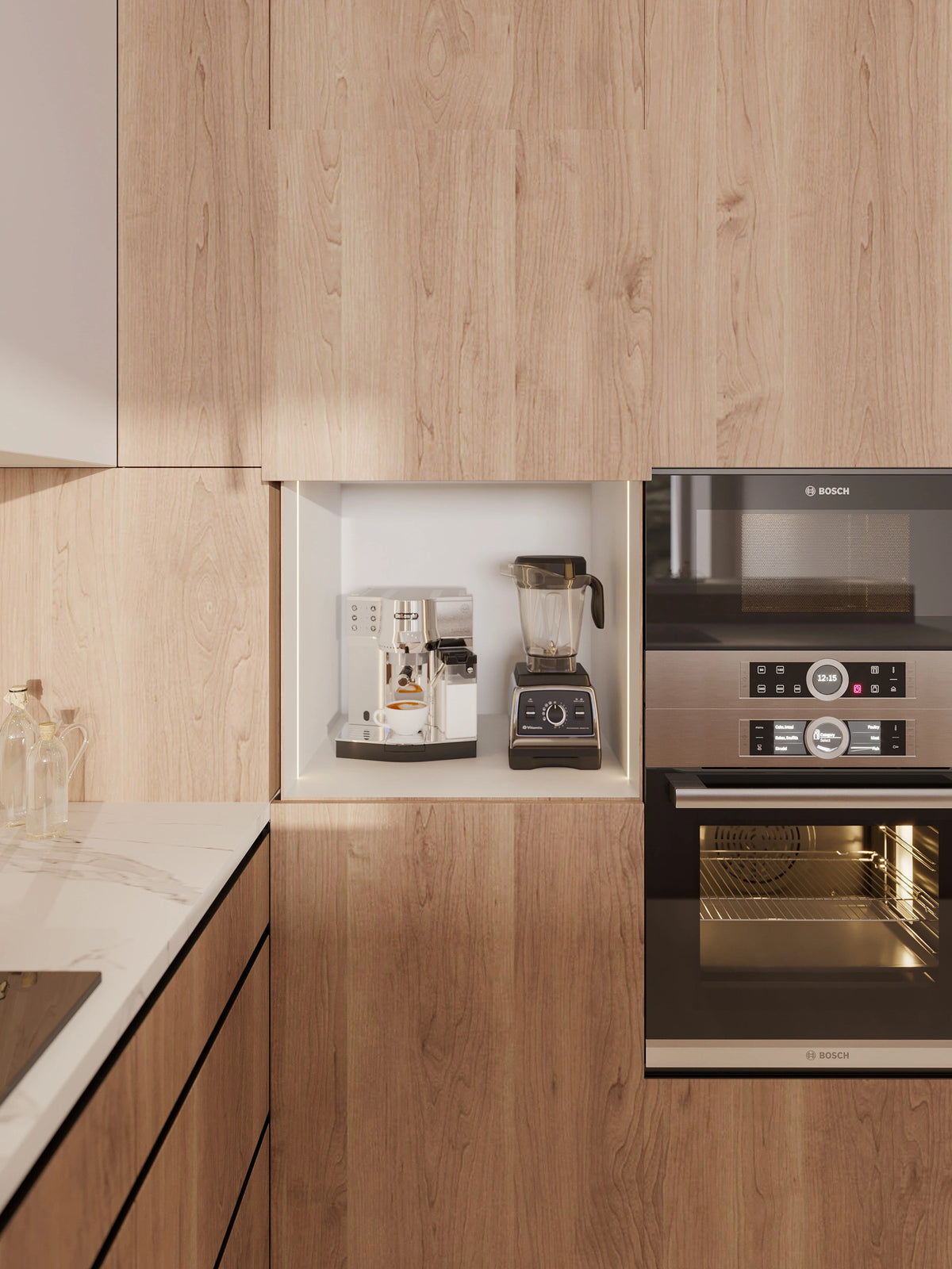 The Light Oak Loft Kitchen