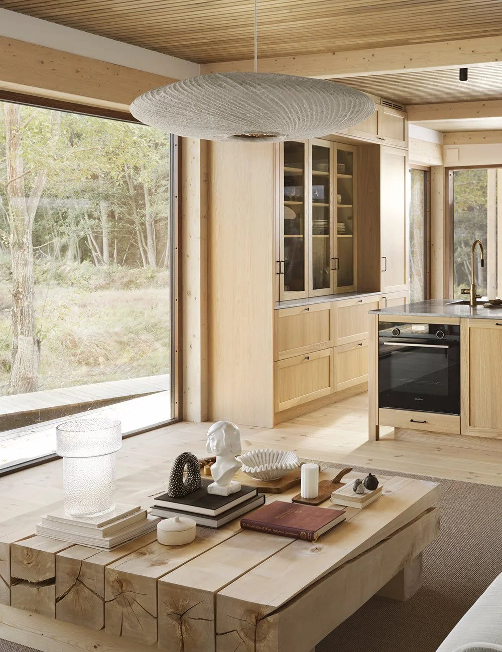 The Natural Oak Kitchen Warm Oak & Limestone Kitchen