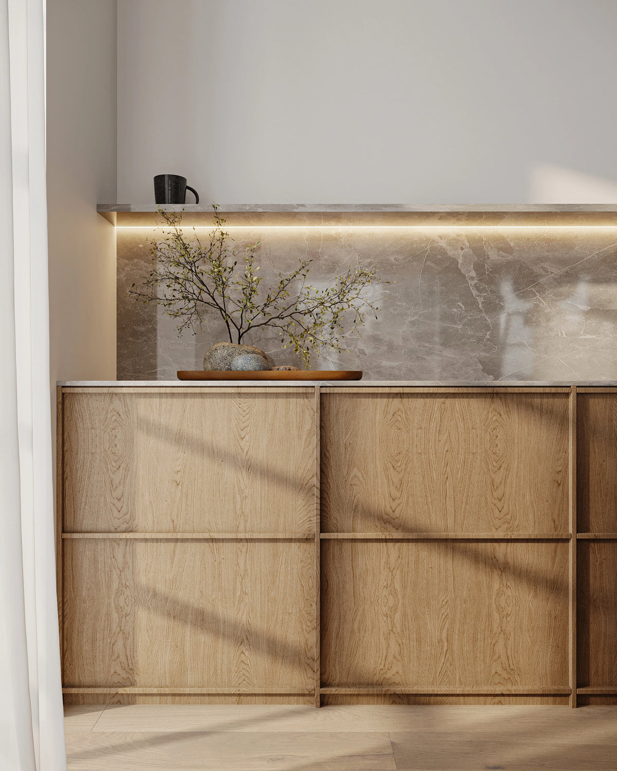 The Nature-Inspired Oak Kitchen