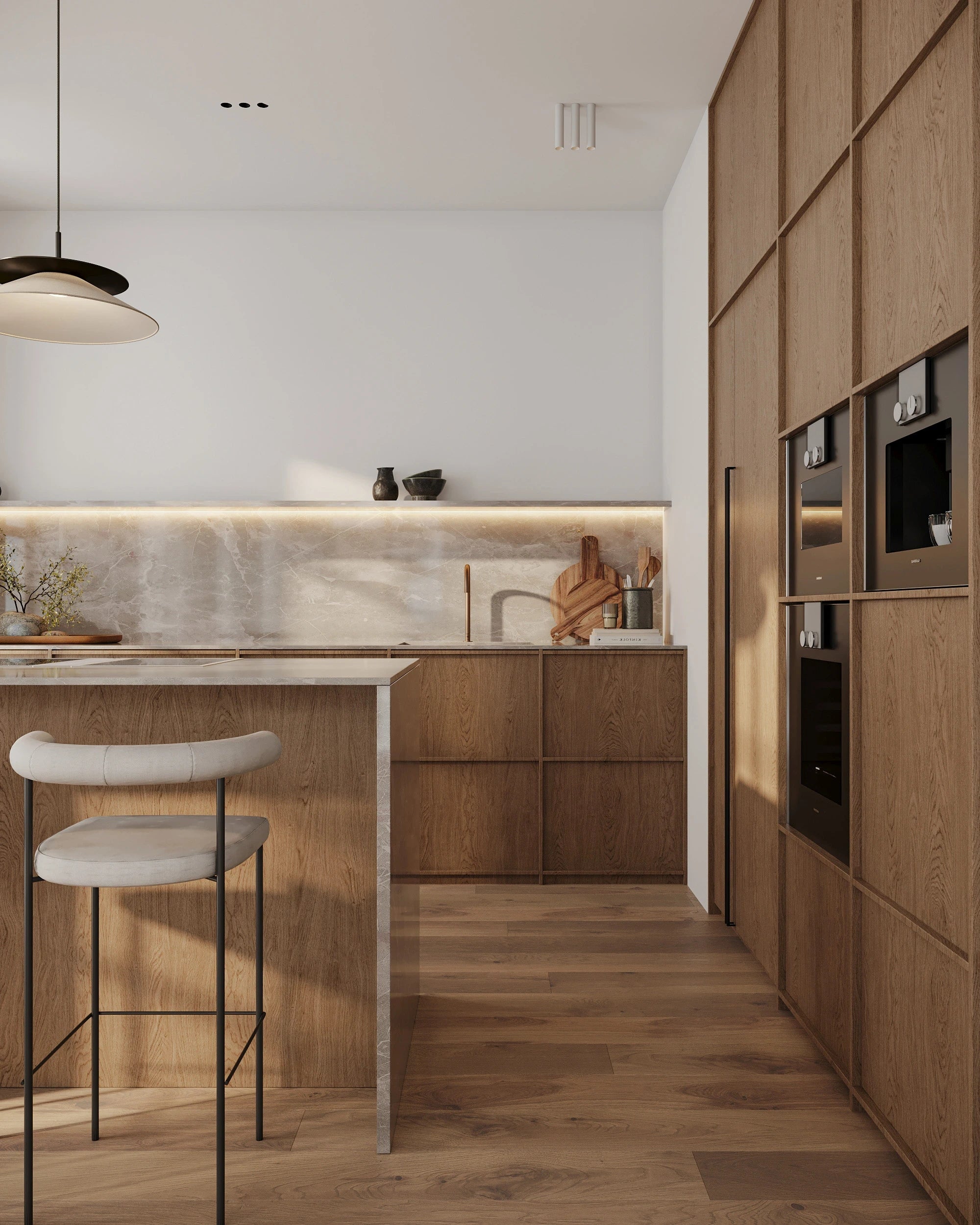 The Nature-Inspired Oak Kitchen