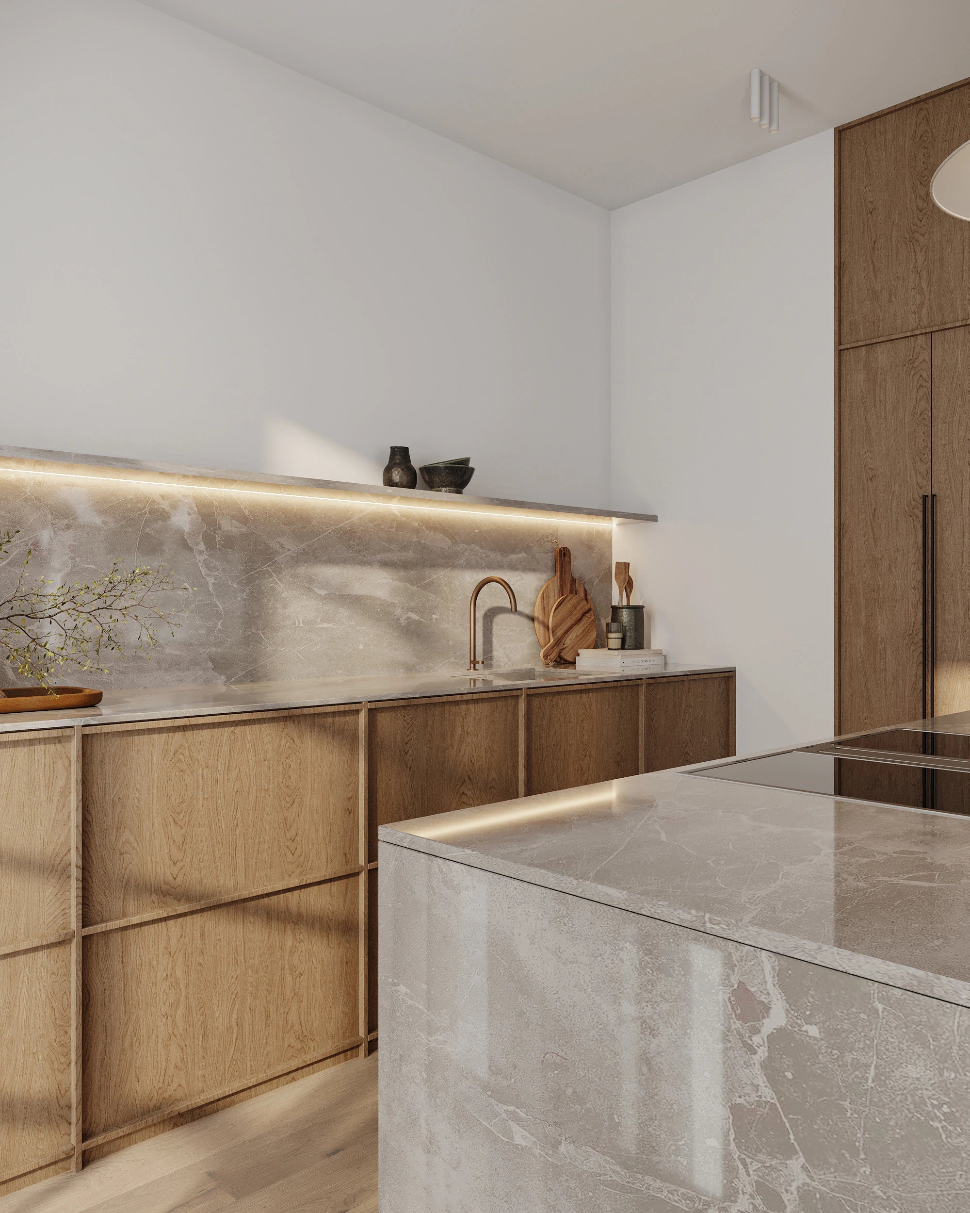 The Nature-Inspired Oak Kitchen