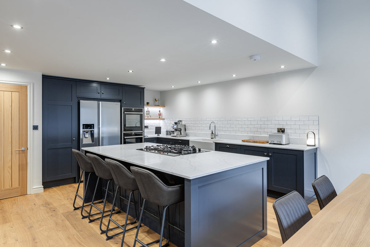 The Navy & White Shaker Kitchen