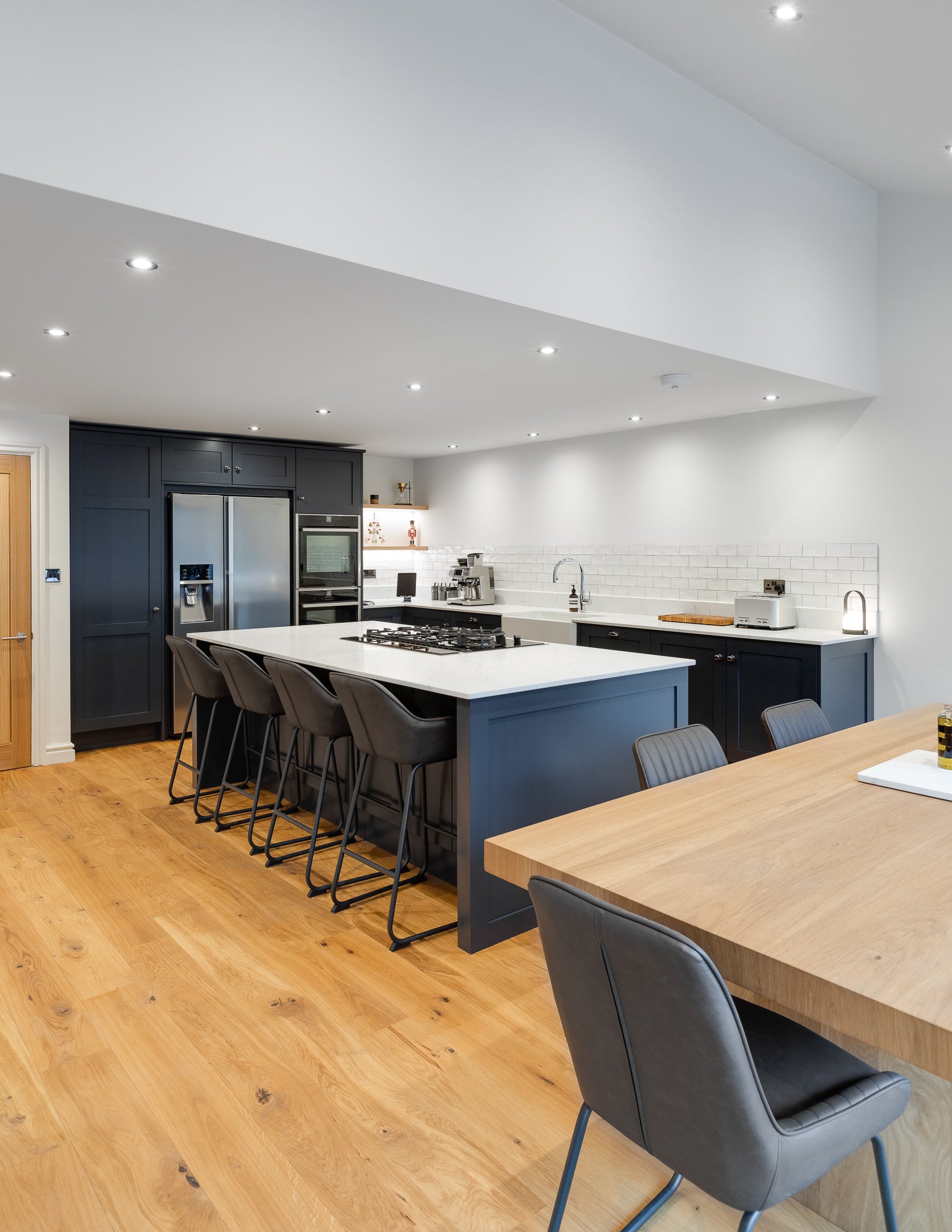 The Navy & White Shaker Kitchen