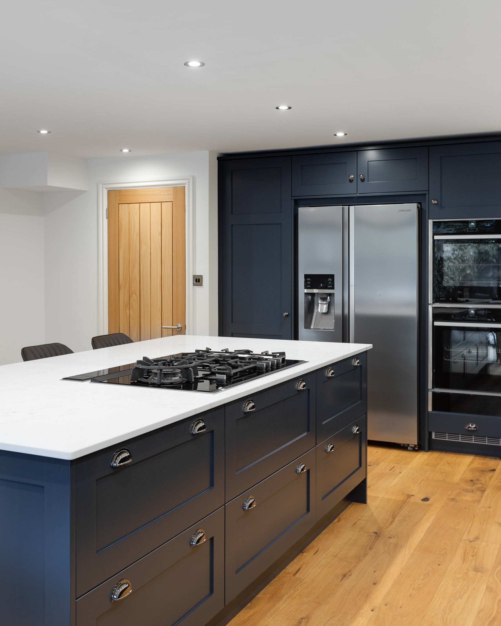 The Navy & White Shaker Kitchen