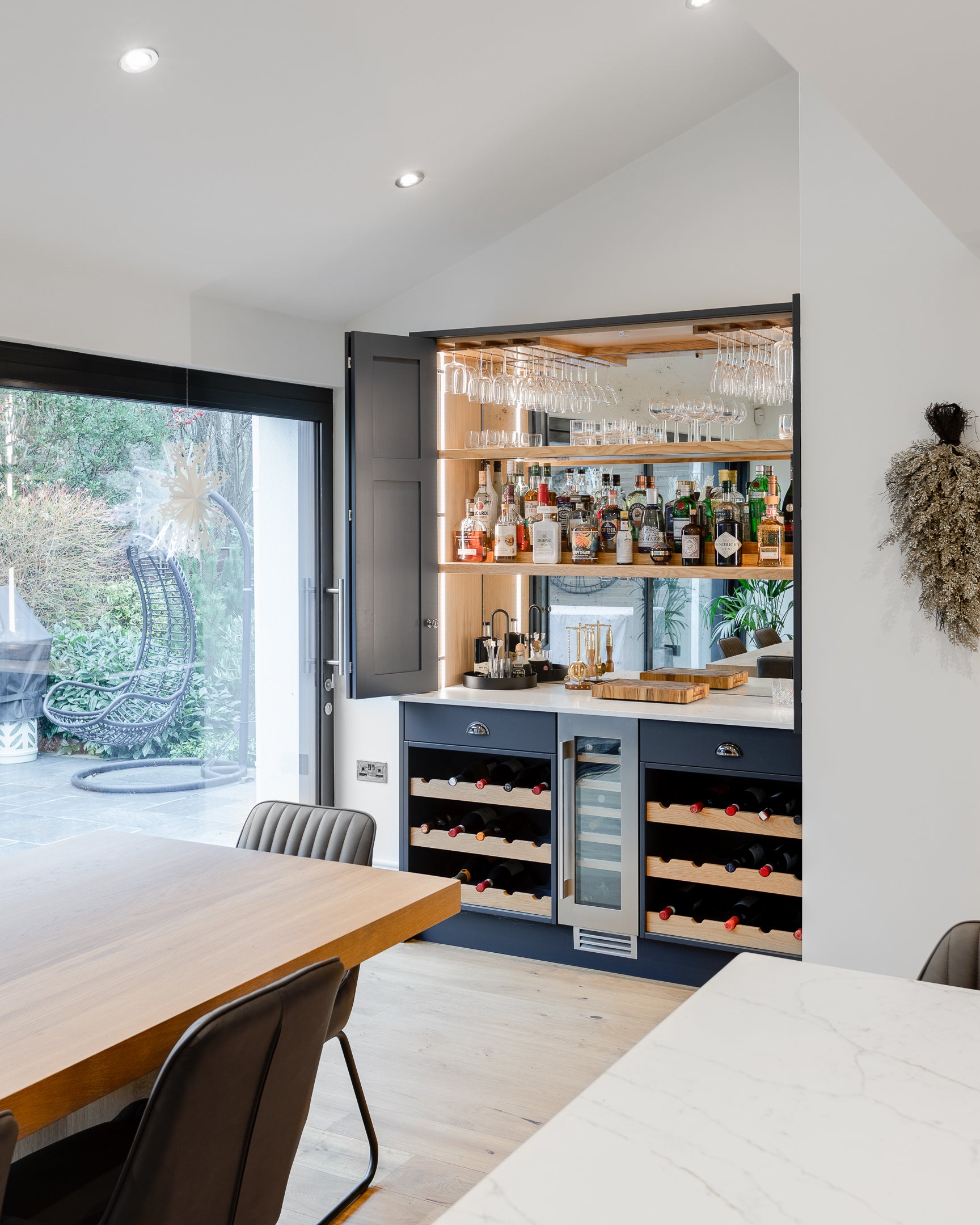The Navy & White Shaker Kitchen