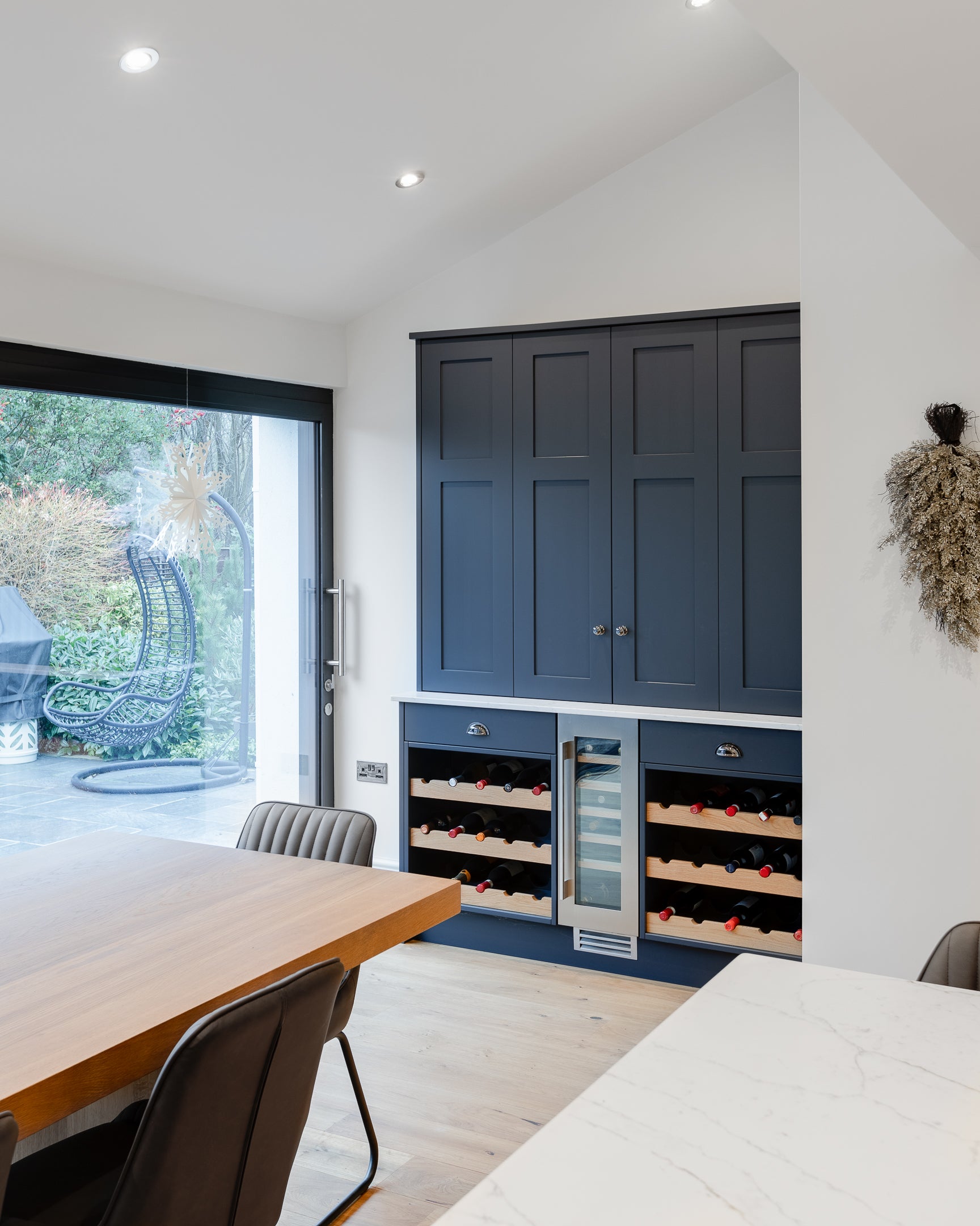 The Navy & White Shaker Kitchen