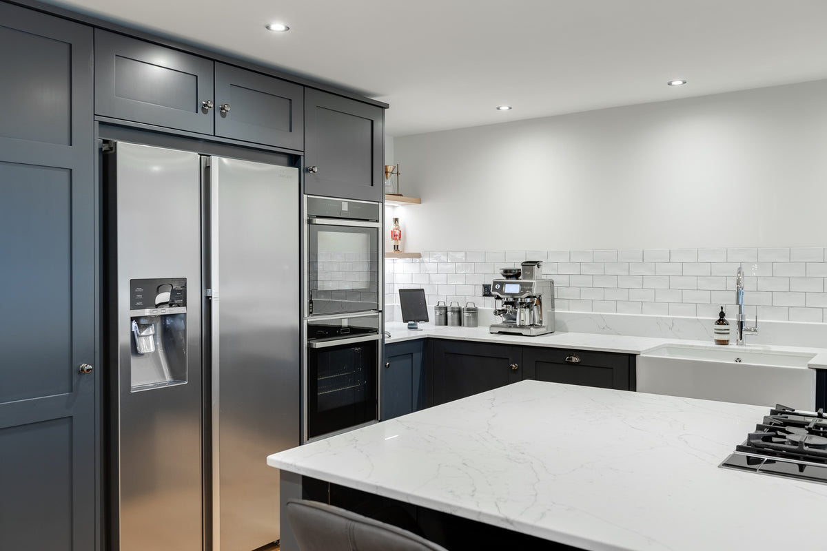 The Navy & White Shaker Kitchen