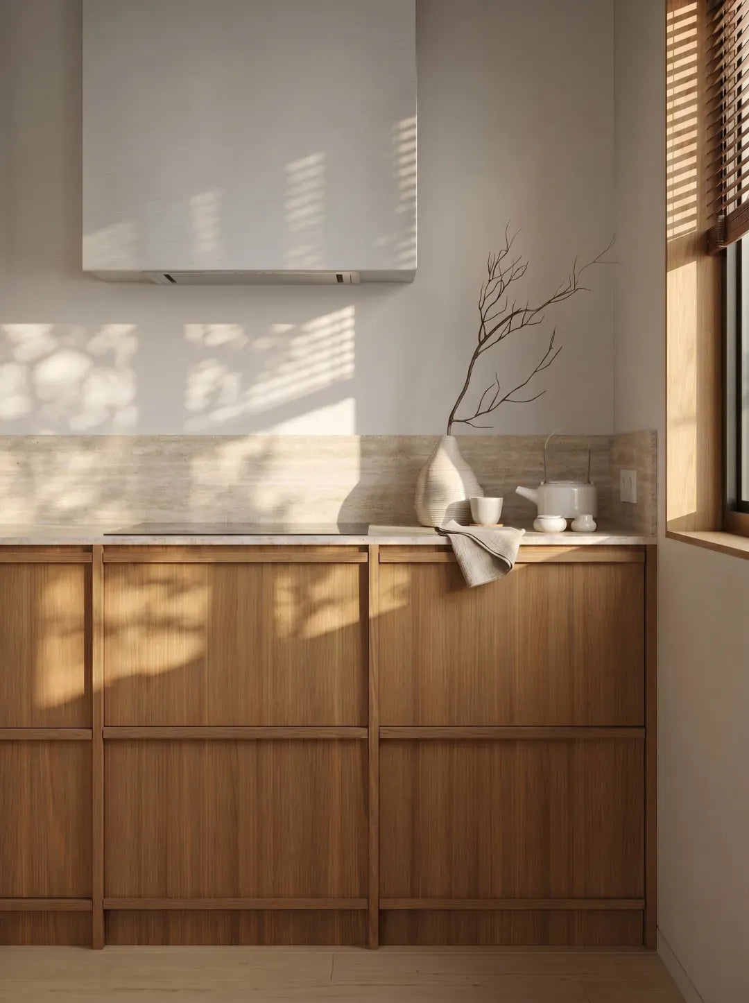 The Nordic Walnut Kitchen