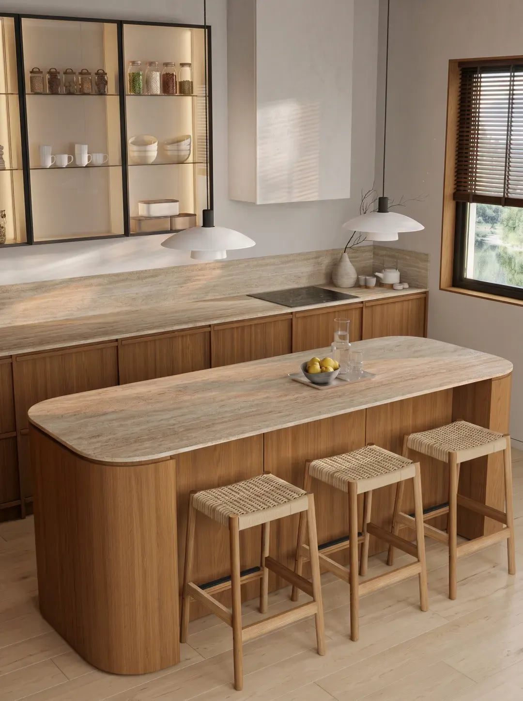 The Nordic Walnut Kitchen