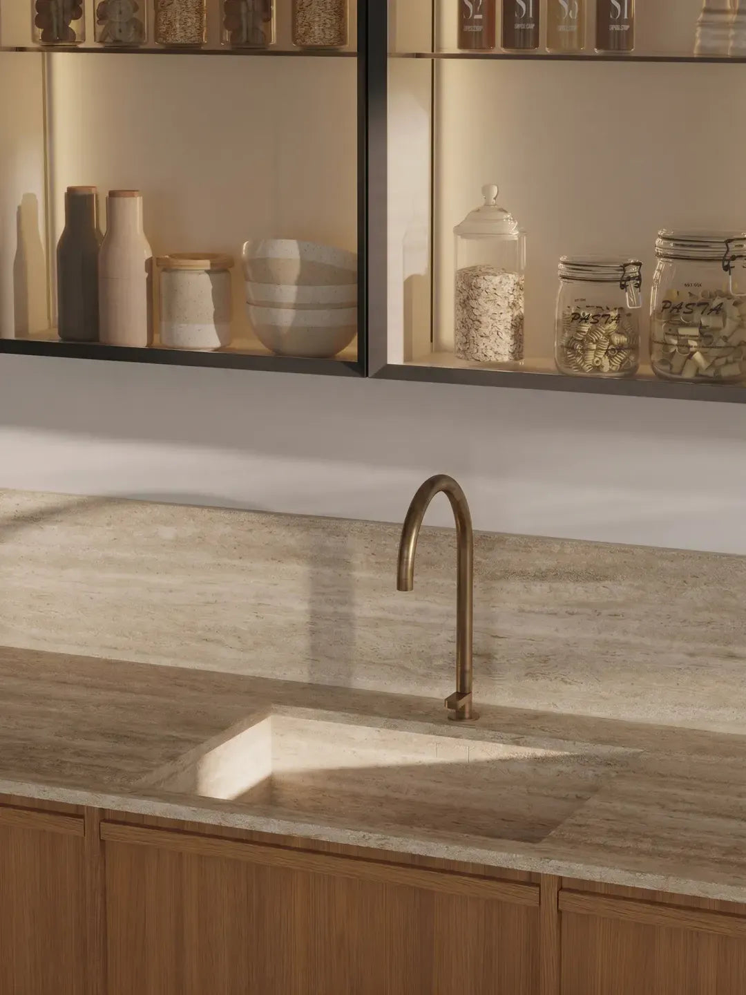 The Nordic Walnut Kitchen