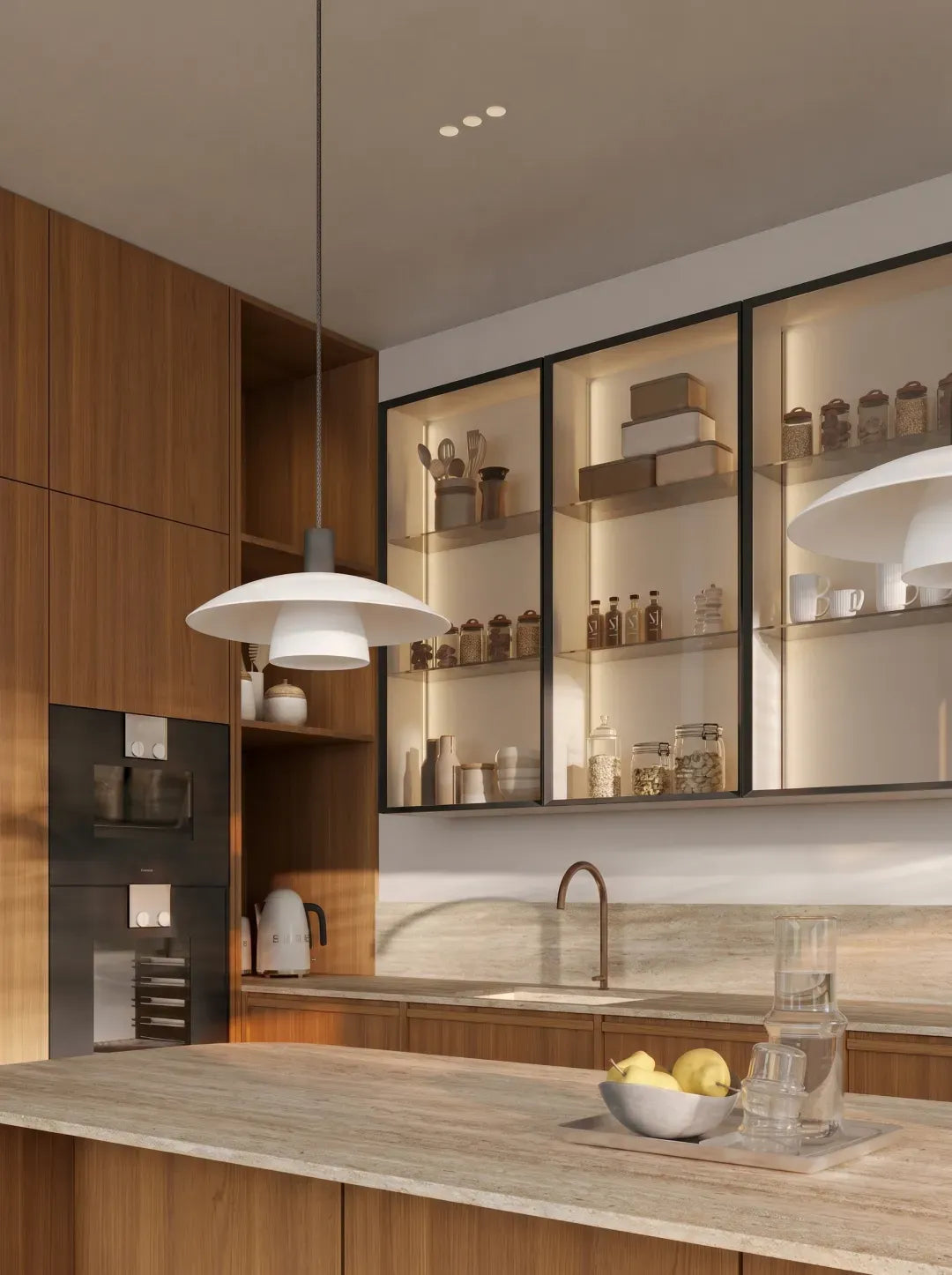 The Nordic Walnut Kitchen