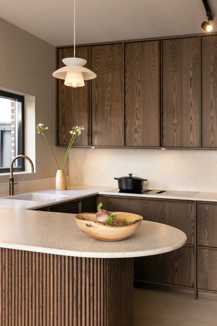 The Organic Dark Oak Kitchen