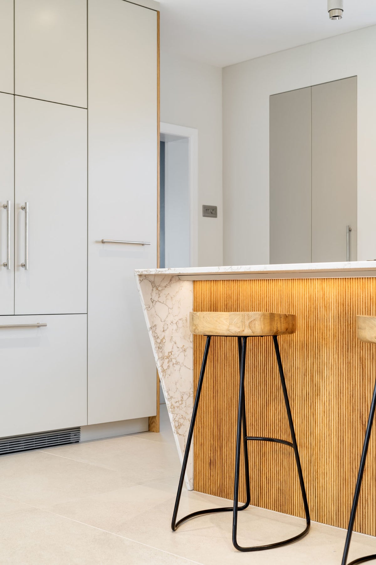 The Reeded Oak Kitchen