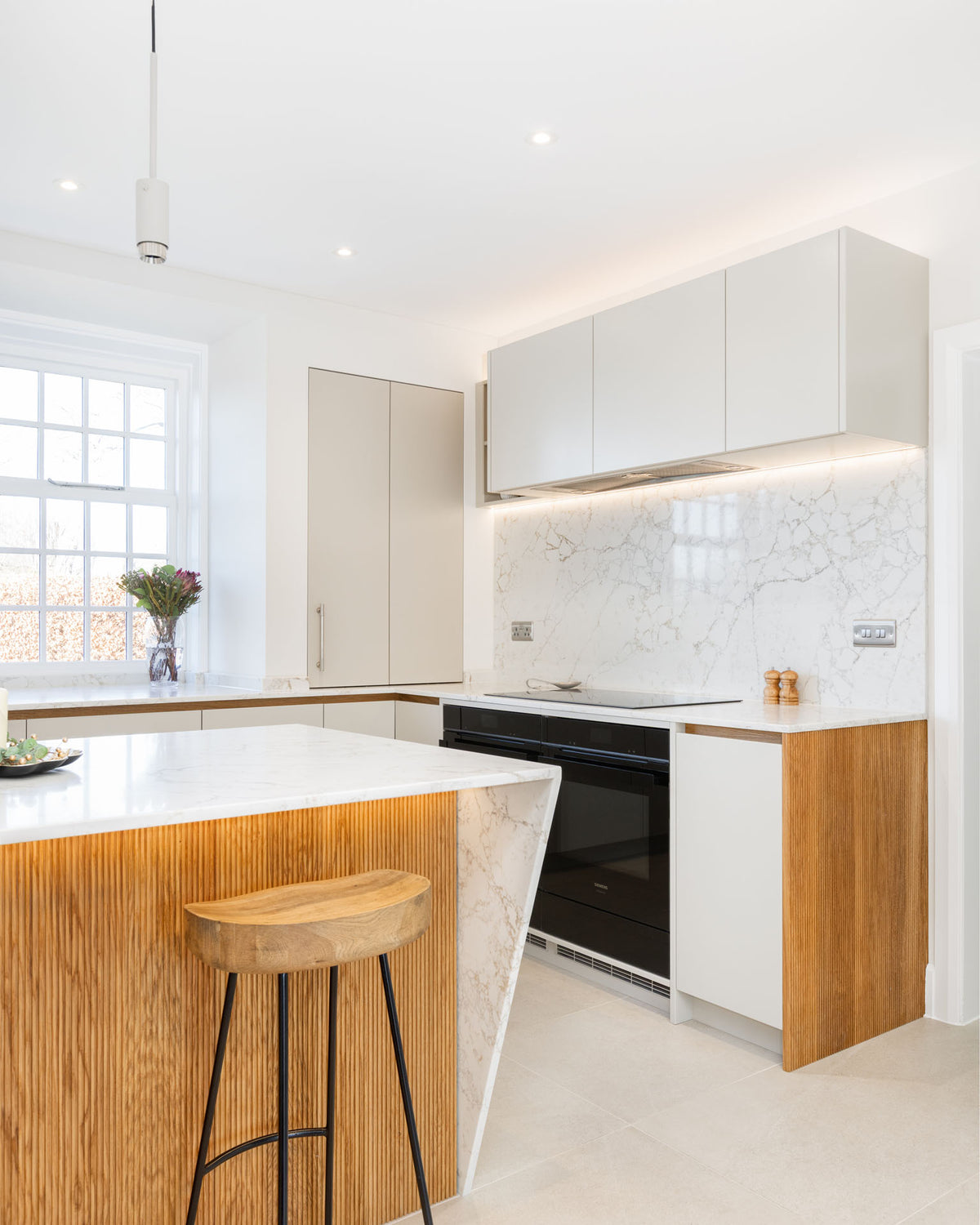 The Reeded Oak Kitchen