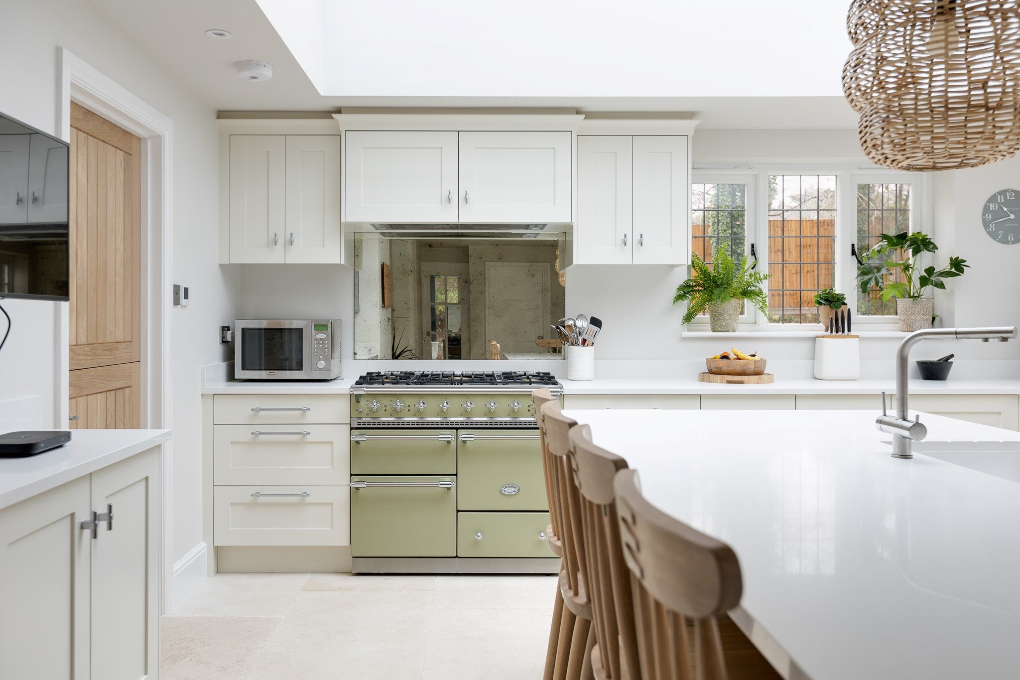 The Serene Green Shaker Kitchen