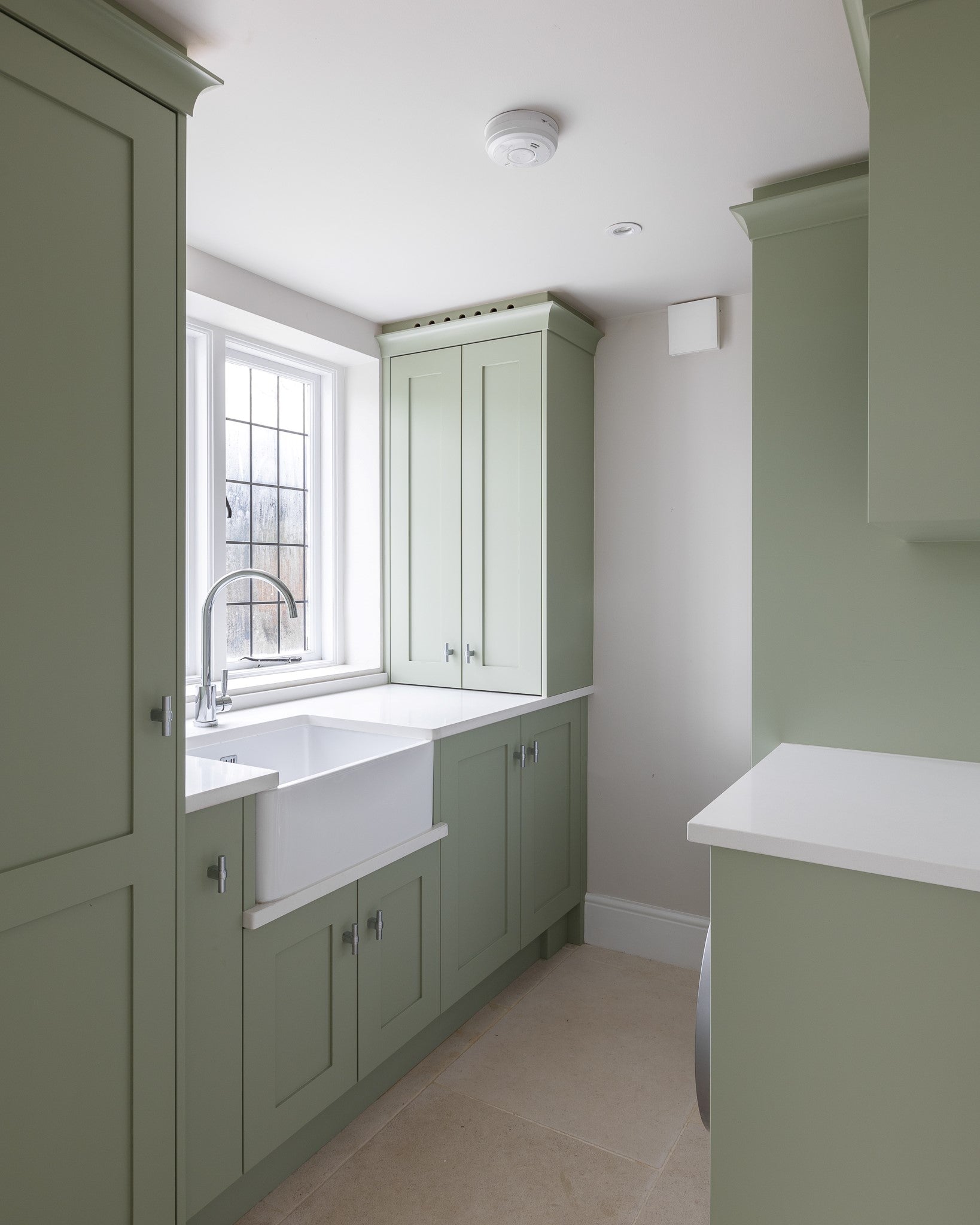 The Serene Green Shaker Kitchen