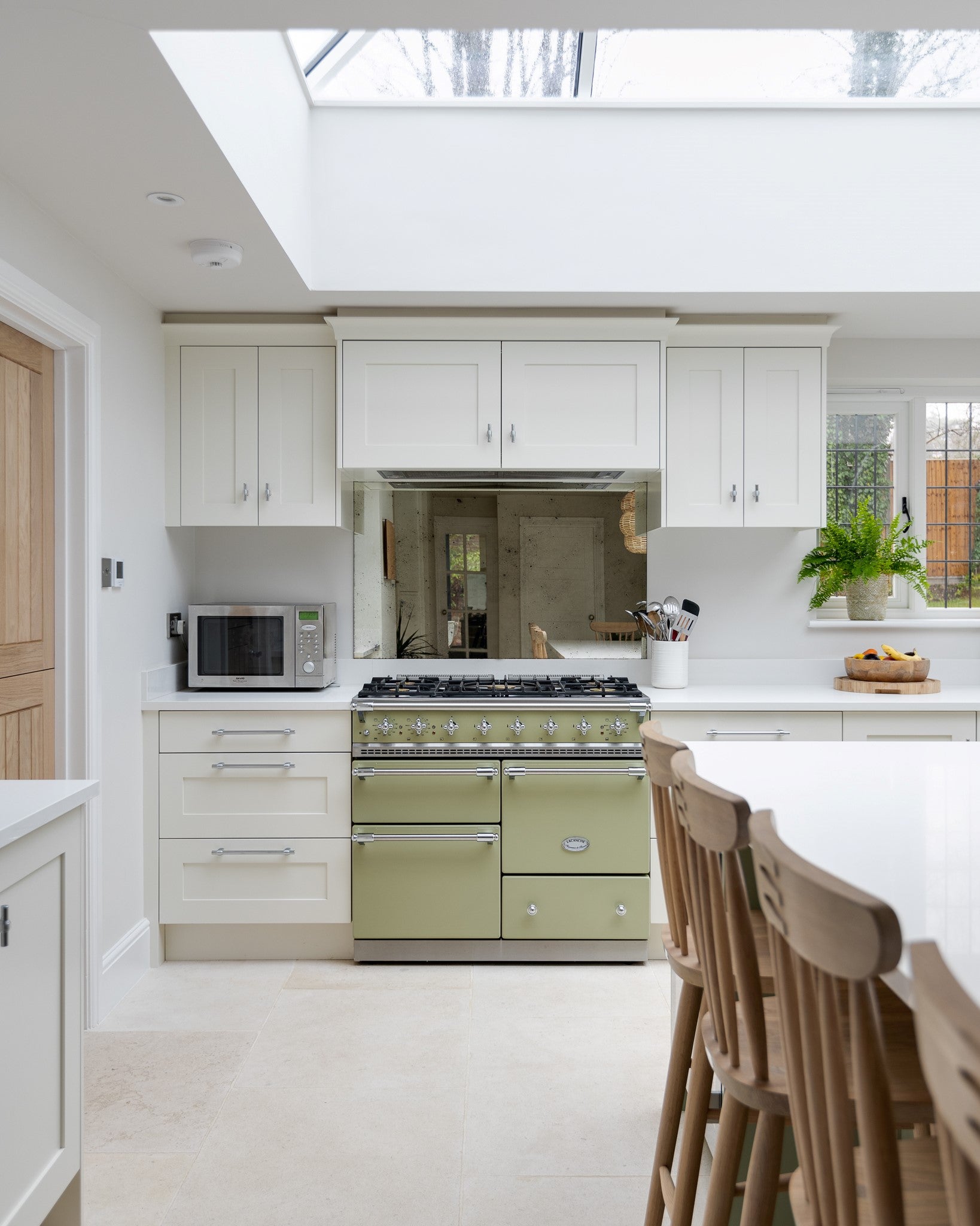 The Serene Green Shaker Kitchen