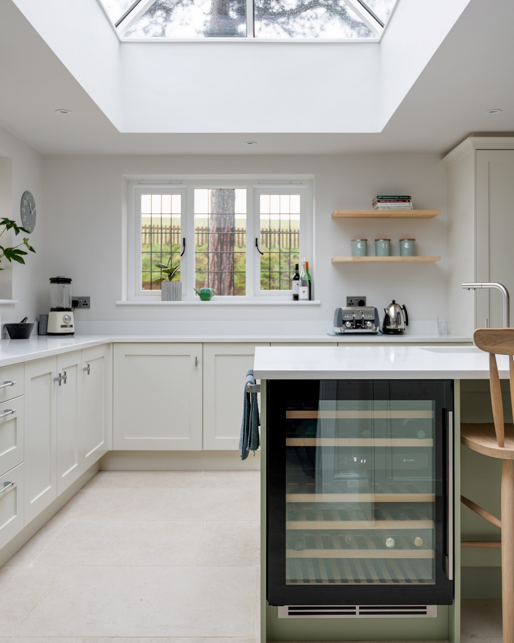 The Serene Green Shaker Kitchen