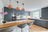 The Two-Tone Shaker Kitchen & Living Space