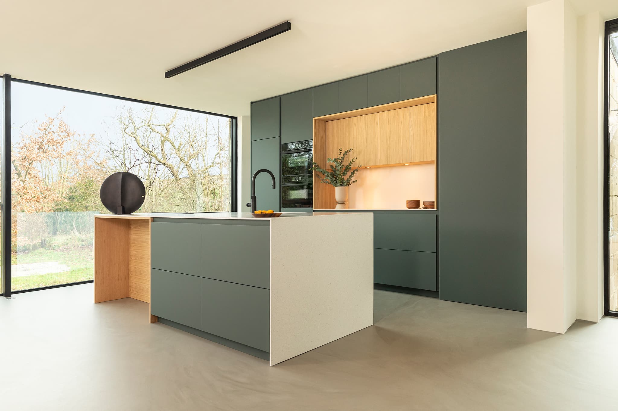 The Verde Oak Kitchen