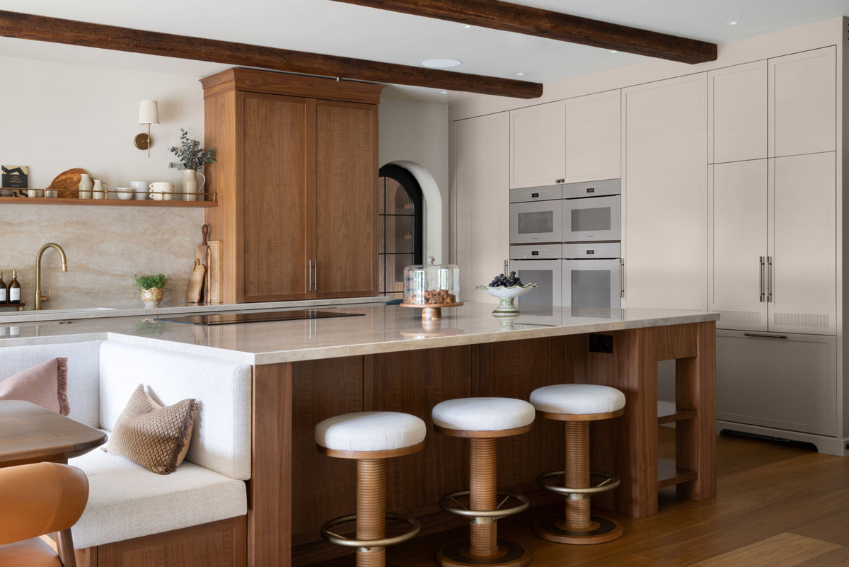 The Walnut Reeded Shaker Kitchen