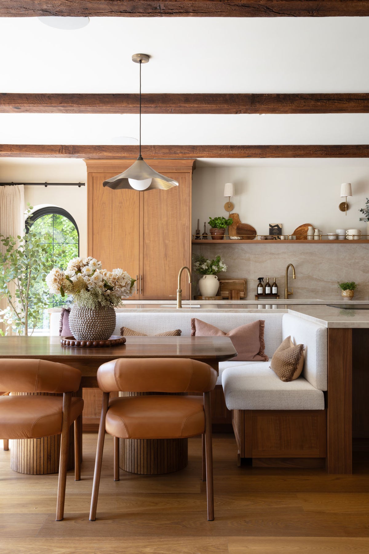 The Walnut Reeded Shaker Kitchen