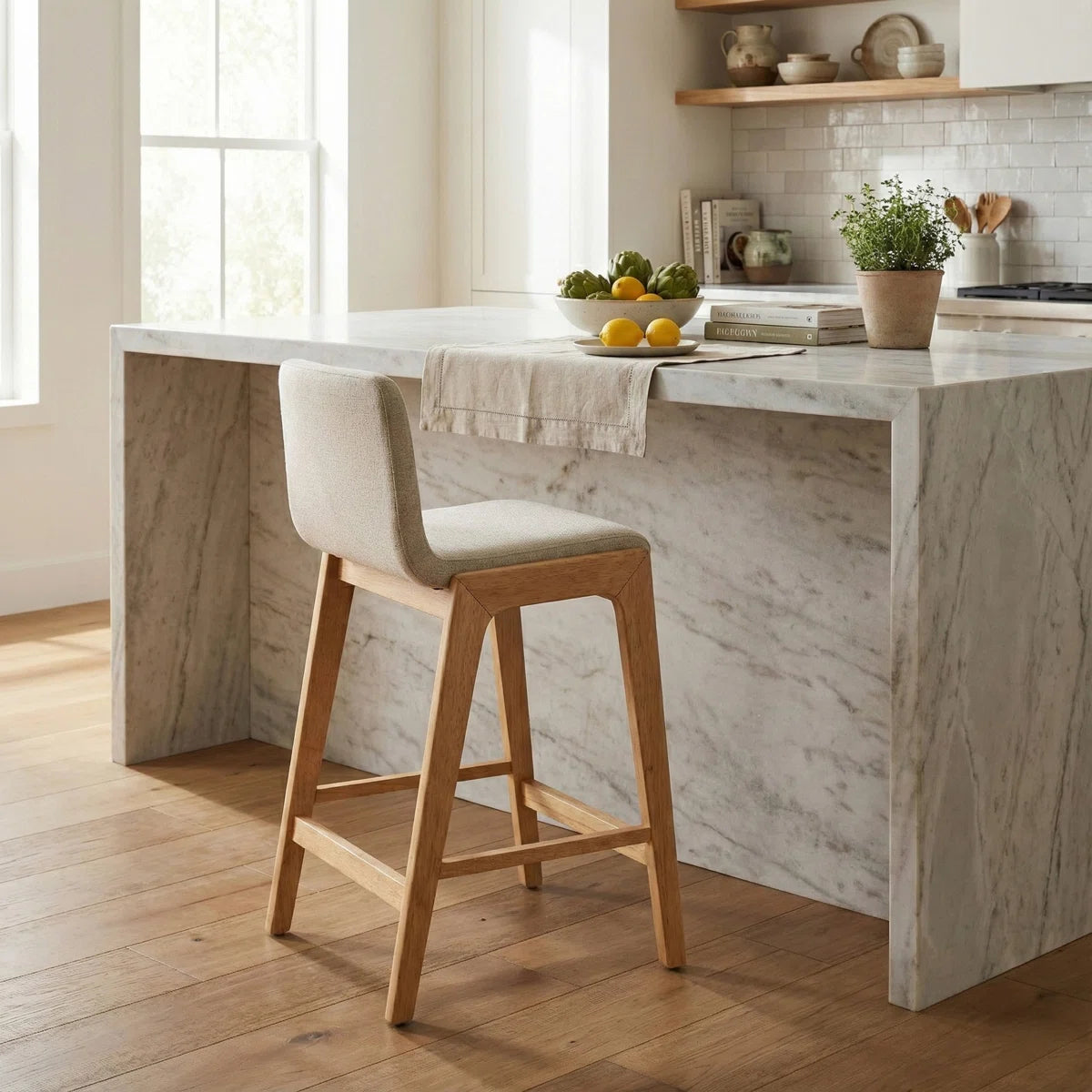 Toller Upholstered Counter Stool
