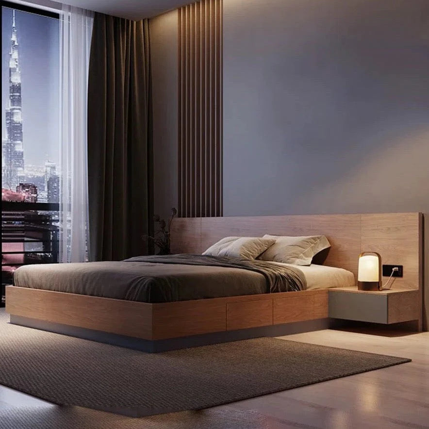 Dazler Wooden Storage Bed