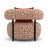Patterned Accent Chair with Throw Pillow