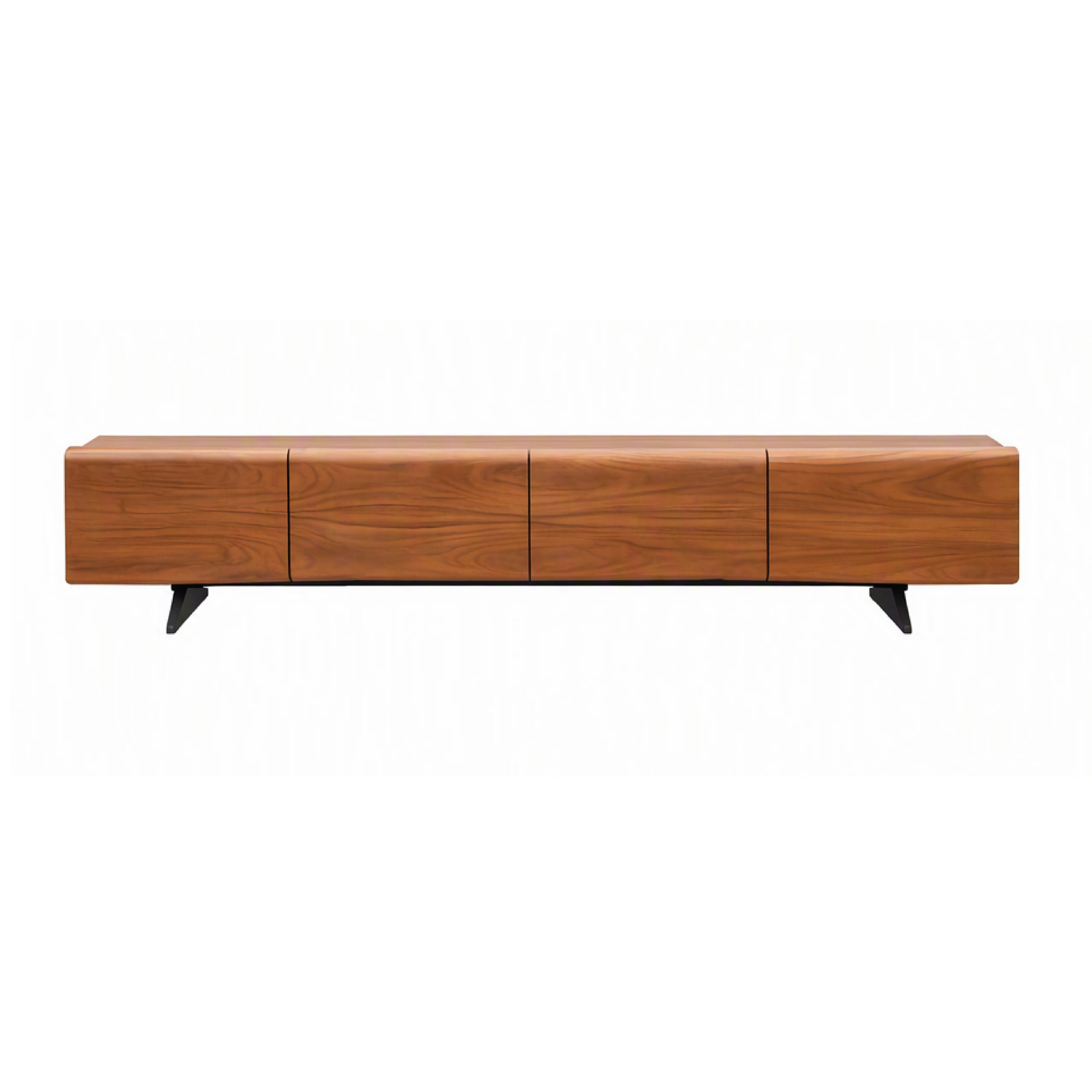 Walnut Flow Tv Stand