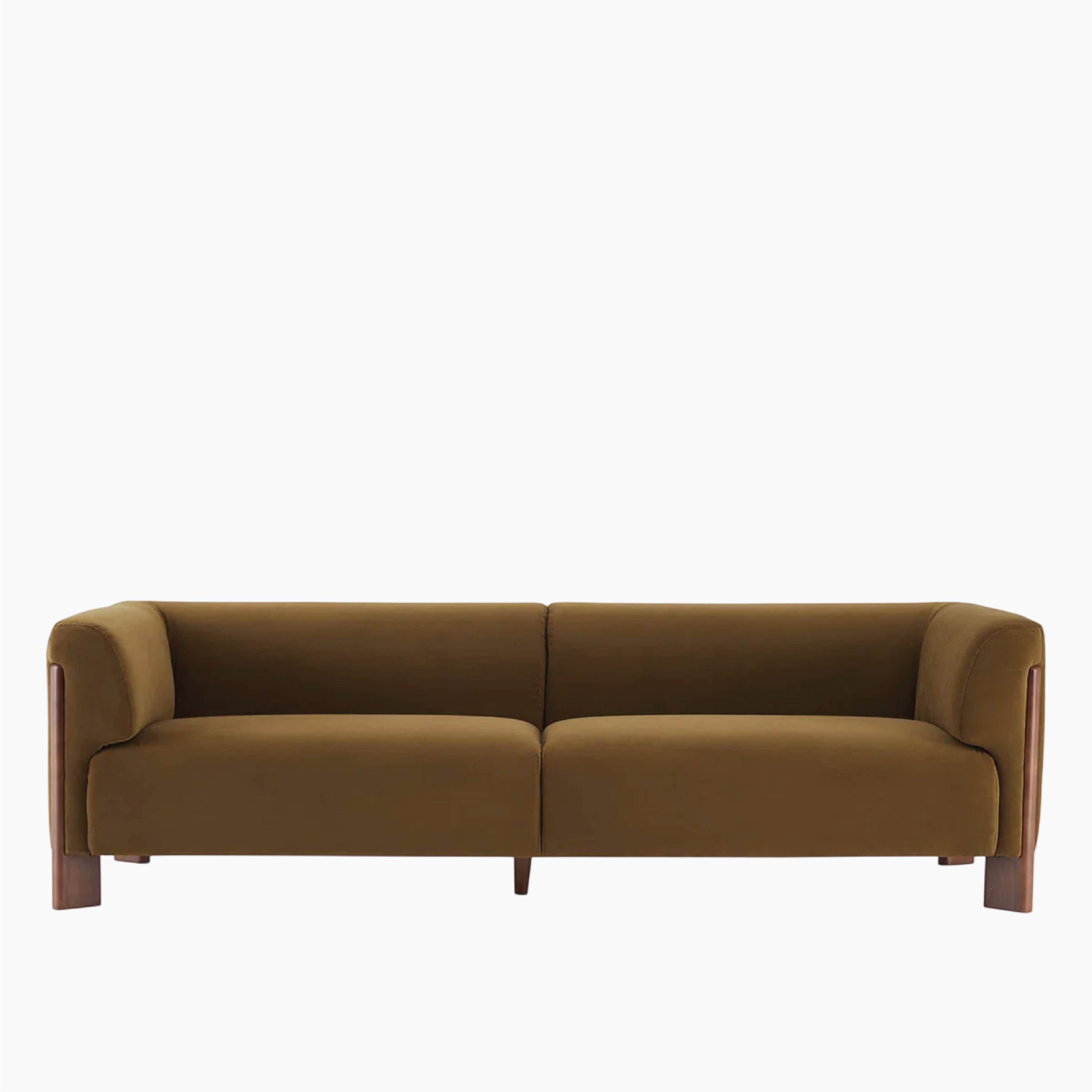 Werters Sofa With Solid Wood Leg
