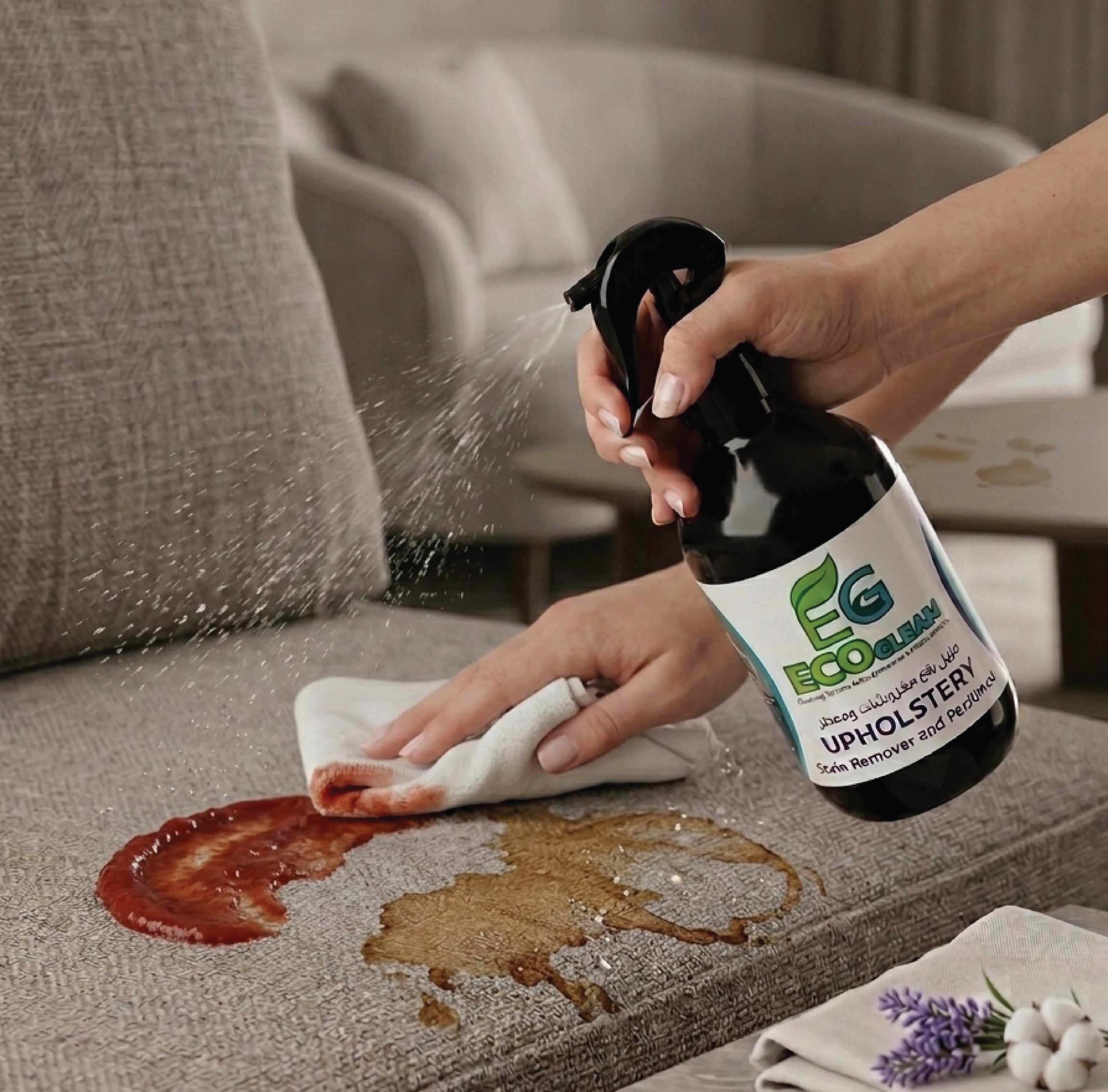 Eco Gleam Upholstery Stain Remover & Perfumed -Buy 1-Get 1 Free