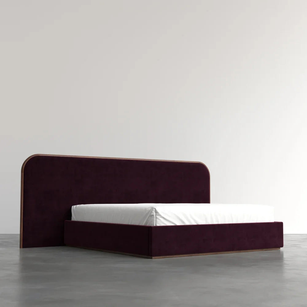 Velvet King Bed