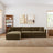 Bravella Modern Sectional Sofa