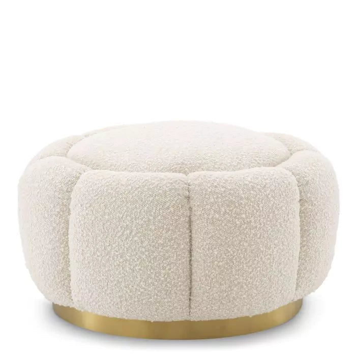 Vesper Bouclé Ottoman