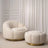 Vesper Bouclé Ottoman