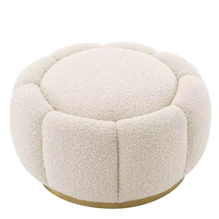 Vesper Bouclé Ottoman