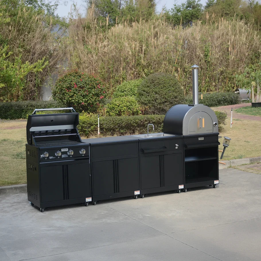 Veyron 4-Piece Modular Outdoor Kitchen