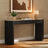Virella Solid Wood Fluted Console Table
