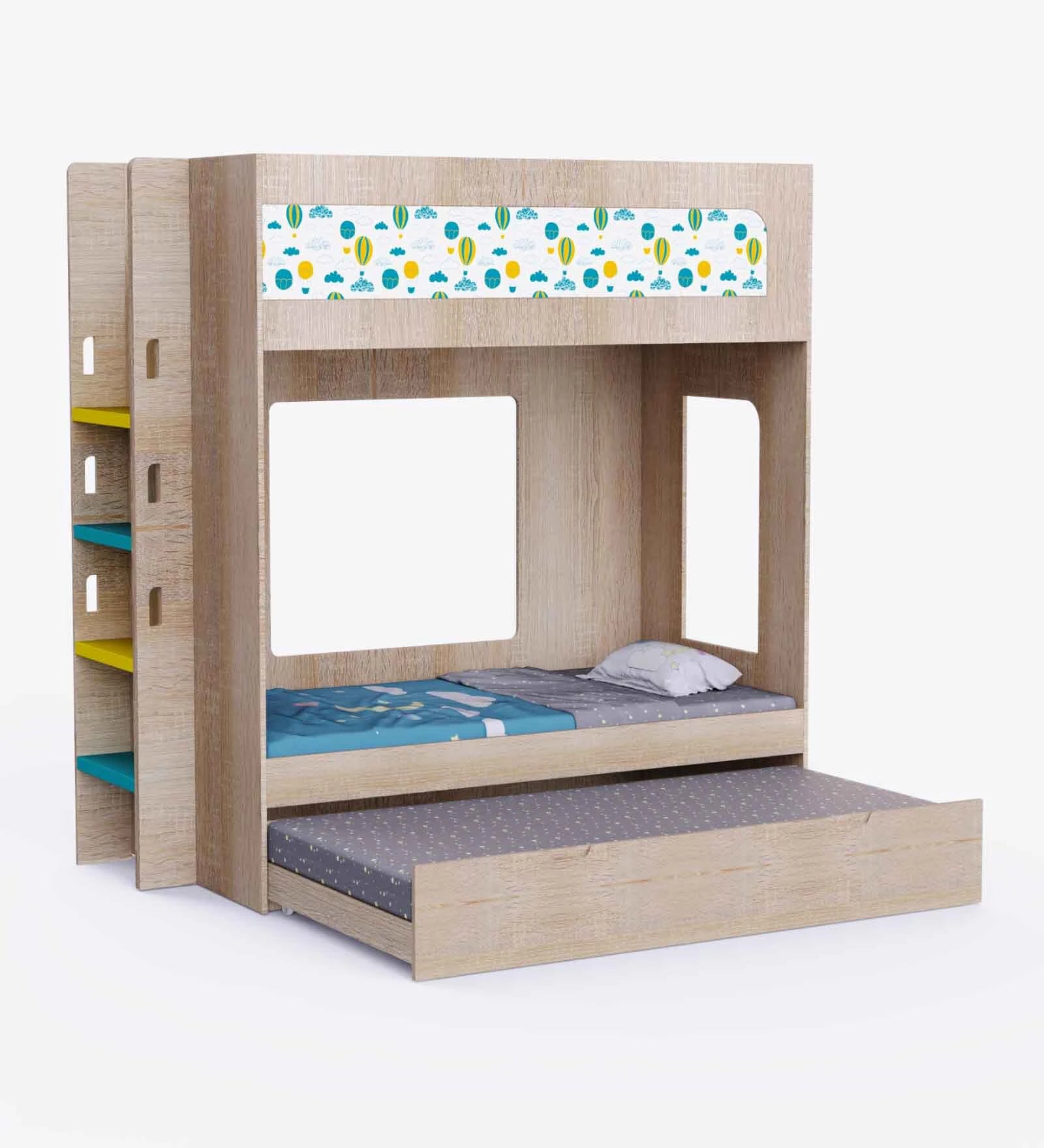 Virellia Solid Wood Bunk Bed
