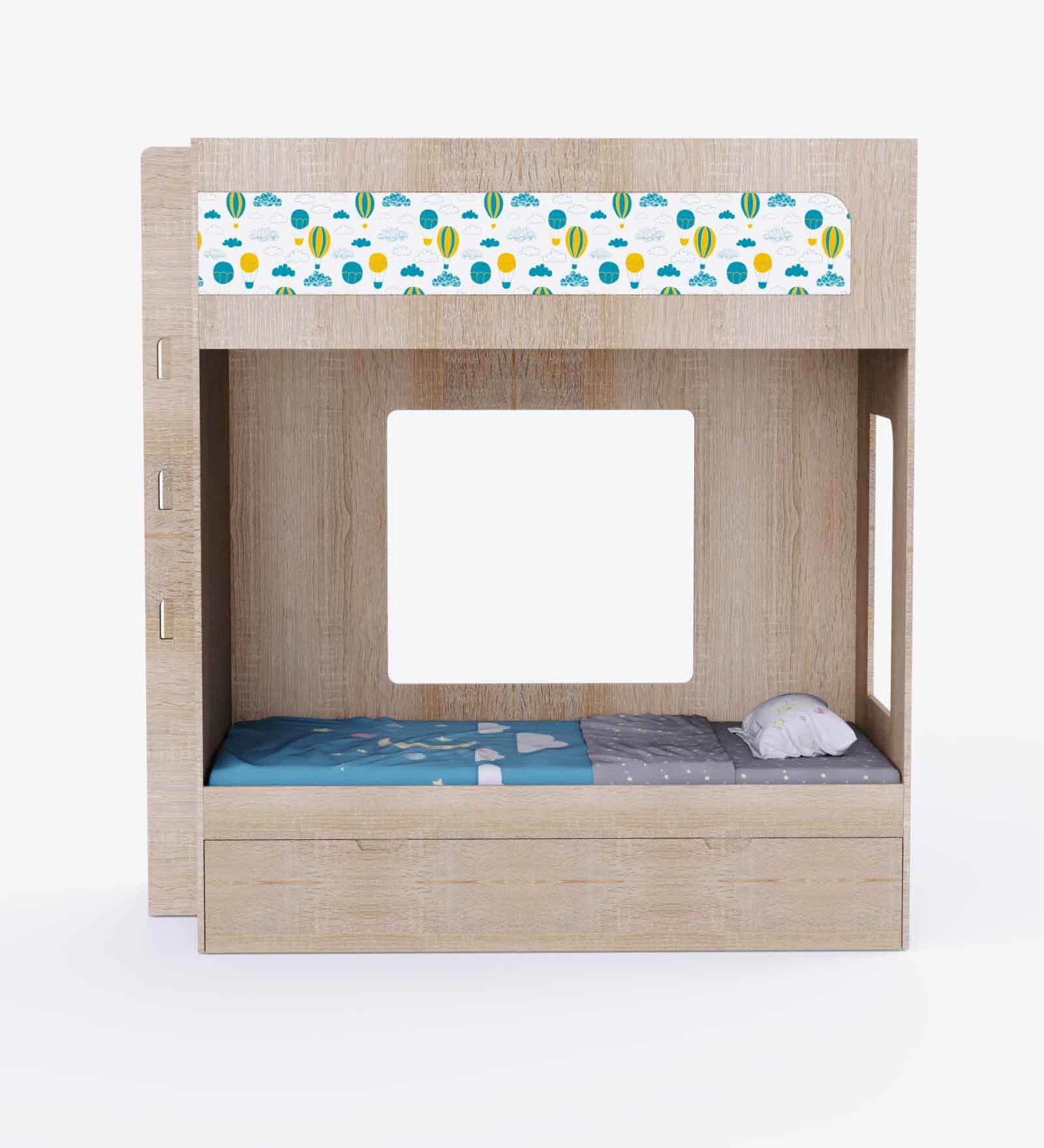 Virellia Solid Wood Bunk Bed