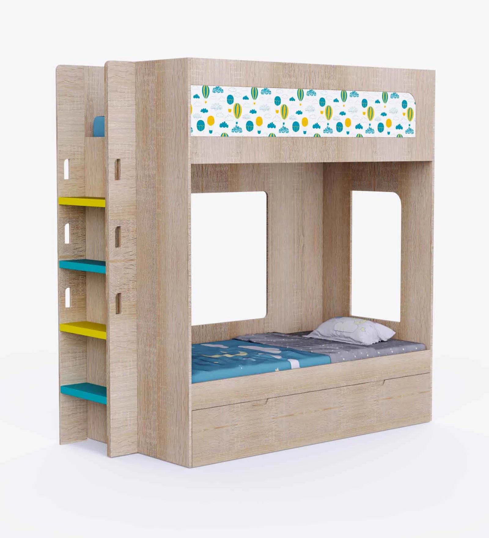 Virellia Solid Wood Bunk Bed