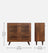 Virello 2-Shelf Shoe Cabinet