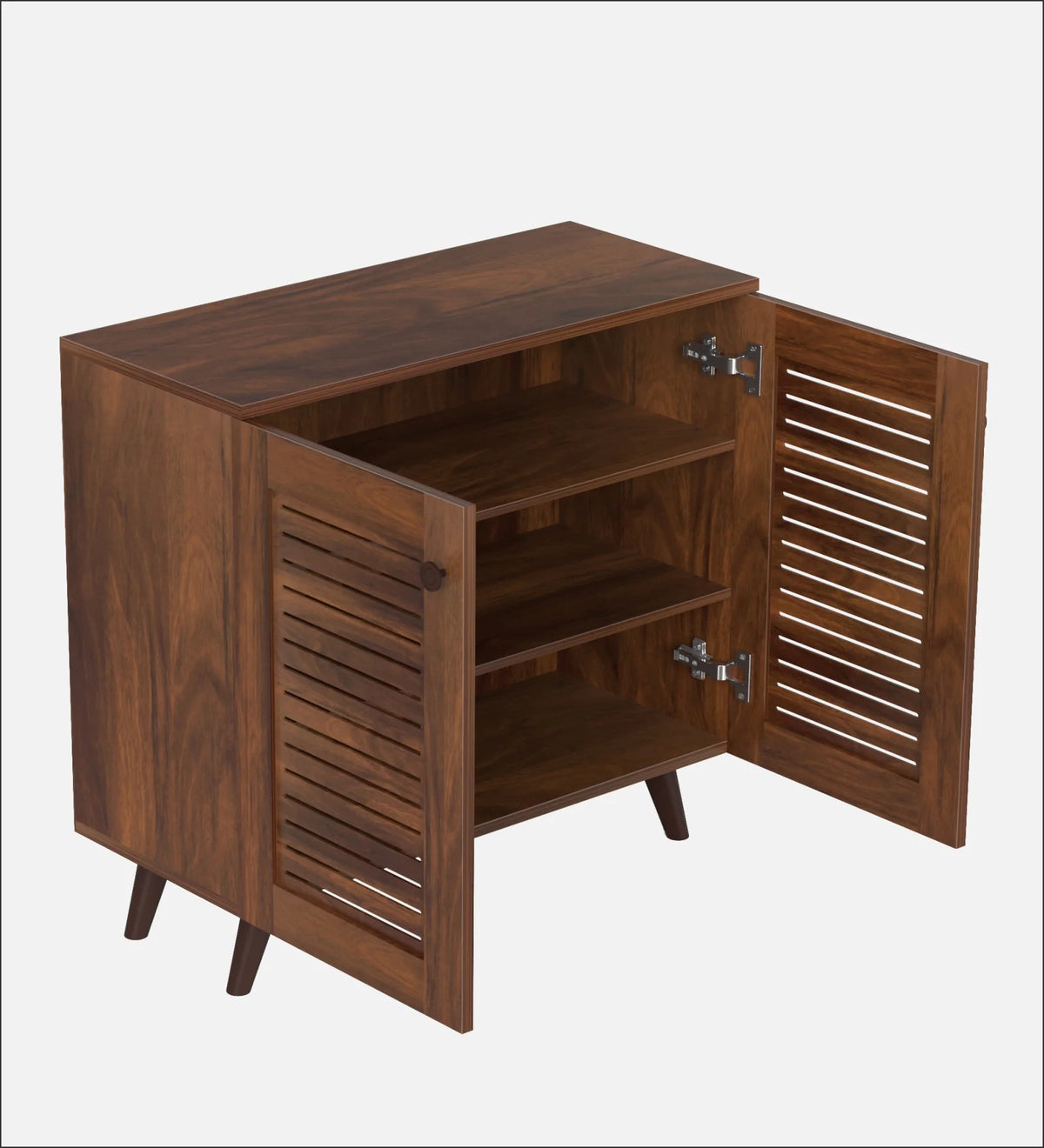 Virello 2-Shelf Shoe Cabinet