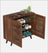 Virello 2-Shelf Shoe Cabinet