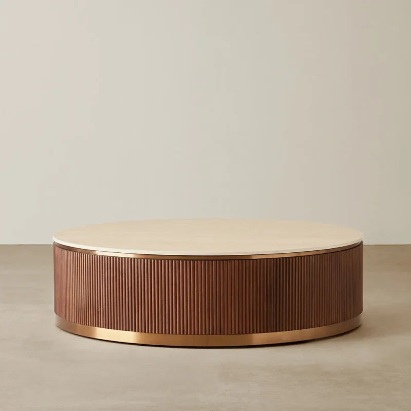 Walnut Veneer Coffee Table